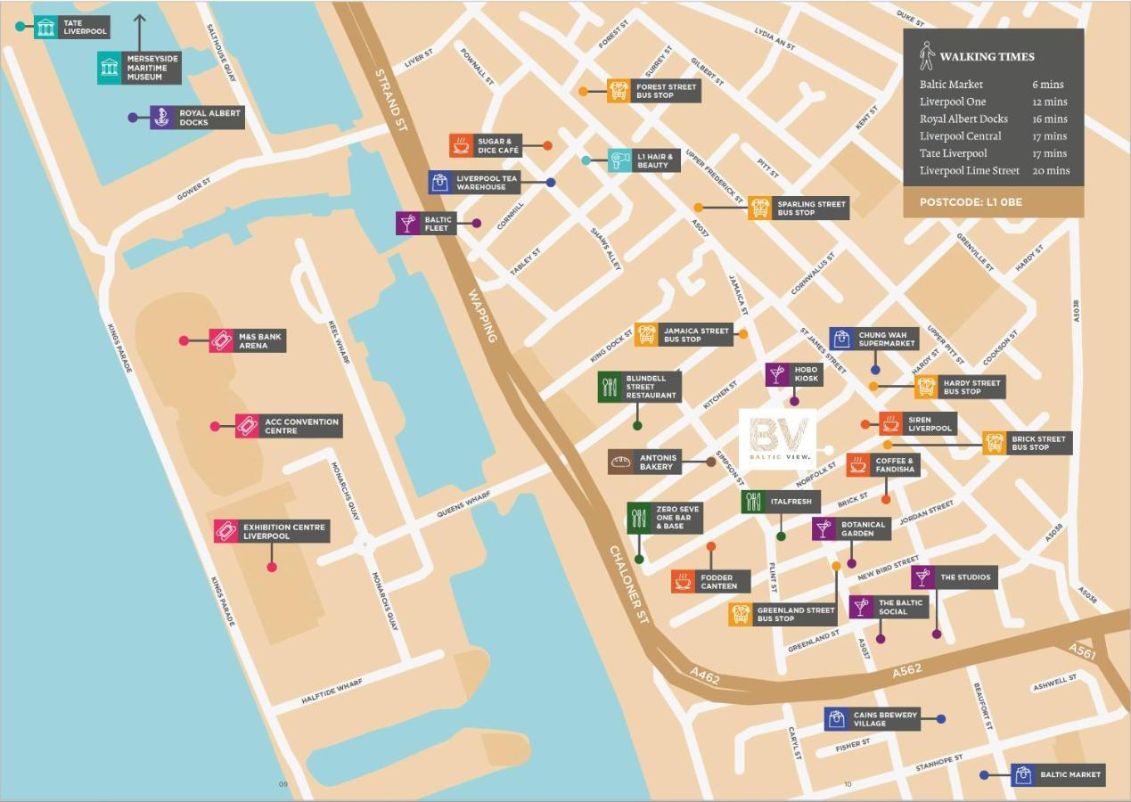 Central Liverpool Apartment Εξωτερικό φωτογραφία